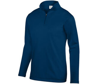 Augusta Wicking Fleece 1/4 Zip Pullover (M) (Navy)