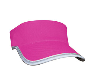 Headsweats Reflective Super Visor (Neon Pink)