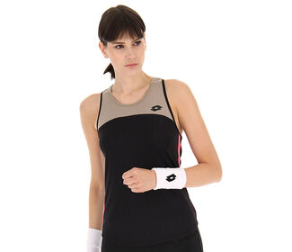 Lotto Superrapida Pickleball VI Tank (W) (Black)