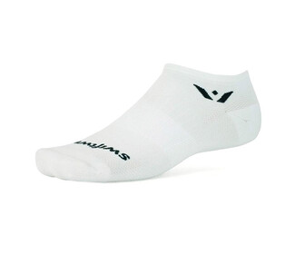 Swiftwick Aspire No Show (White)