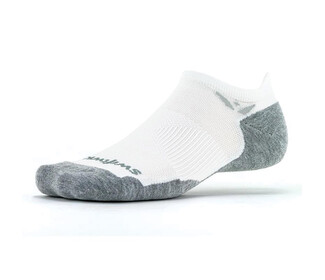 Swiftwick Maxus No Show (White)