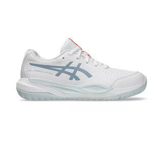 ASICS GEL Resolution X Kids' (White/Grey Blue)