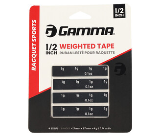 GAMMA Weighted Tape Roll 1/2" (4x)