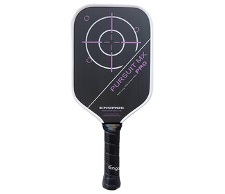 Engage Pursuit Pro MX Raw Carbon Fiber Lite Pickleball Paddle (Magenta)